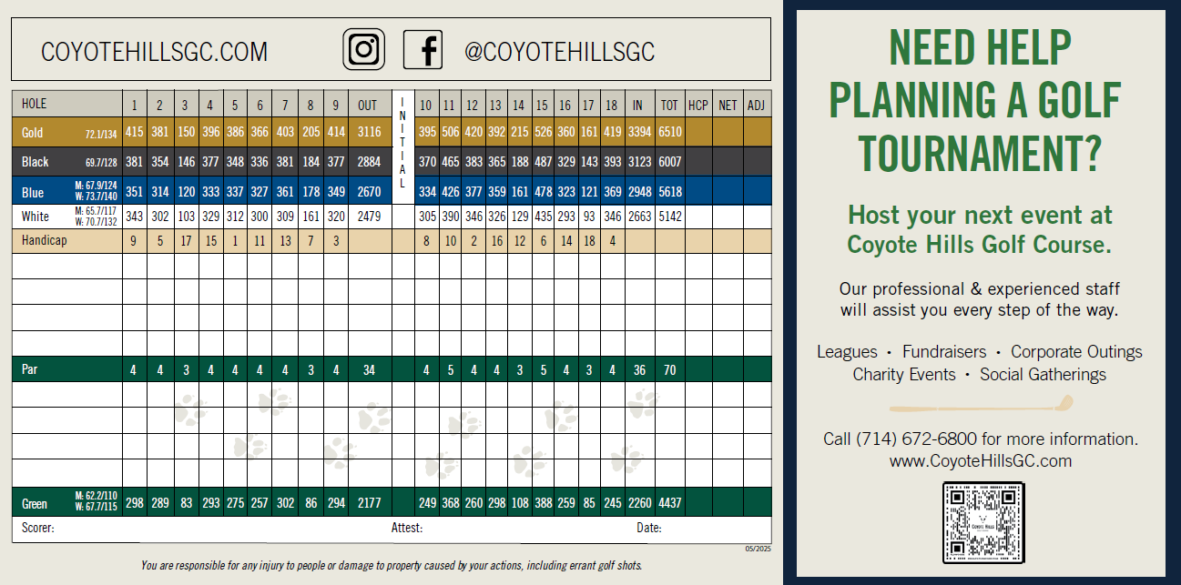 score-card